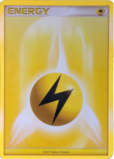 Lightning Energy 004/28 — WC Deck 2007 (Flyvees) (English Pokémon TCG card)