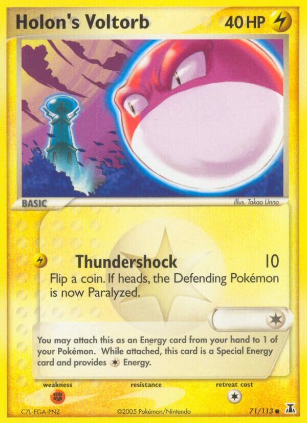 Holon's Voltorb 071/26 — WC Deck 2007 (Legendary Ascent) (English Pokémon TCG card)