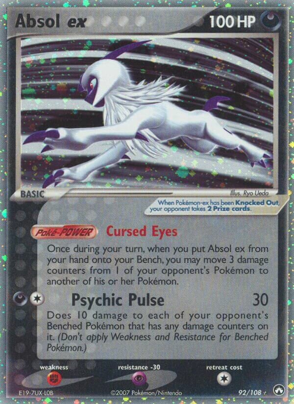 Absol ex 092/26 — WC Deck 2007 (Legendary Ascent) (English Pokémon TCG card)