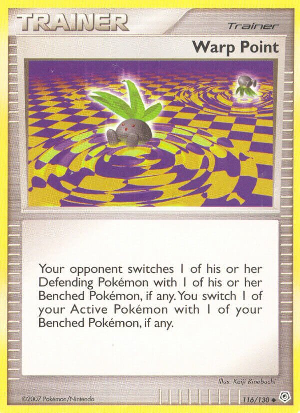 Warp Point 011/27 — WC Deck 2007 (Rambolt) (English Pokémon TCG card)