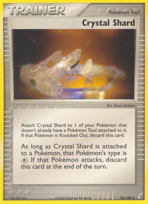 Crystal Shard 076/27 — WC Deck 2007 (Rambolt) (English Pokémon TCG card)