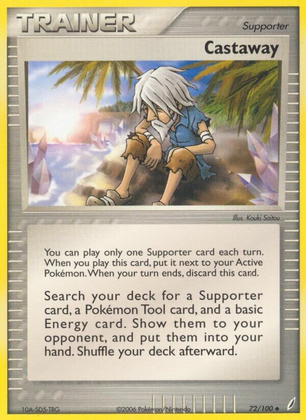 Castaway 072/20 — WC Deck 2007 (Swift Empoleon) (English Pokémon TCG card)