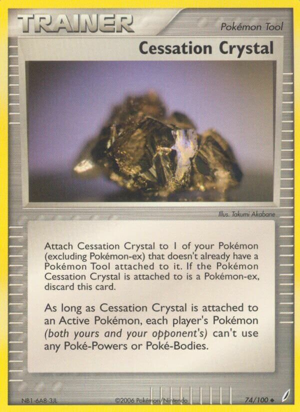 Cessation Crystal 074/20 — WC Deck 2007 (Swift Empoleon) (English Pokémon TCG card)
