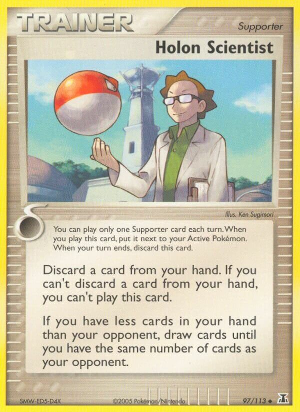 Holon Scientist 097/20 — WC Deck 2007 (Swift Empoleon) (English Pokémon TCG card)
