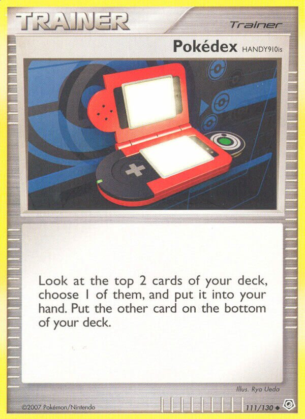 Pokédex HANDY910is 011/19 — WC Deck 2008 (Bliss Control) (English Pokémon TCG card)