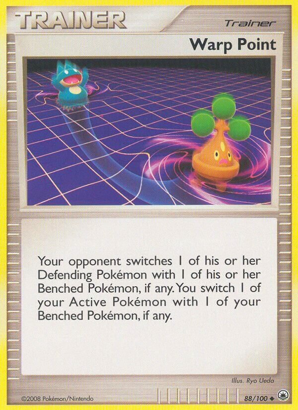 Warp Point 088/19 — WC Deck 2008 (Bliss Control) (English Pokémon TCG card)
