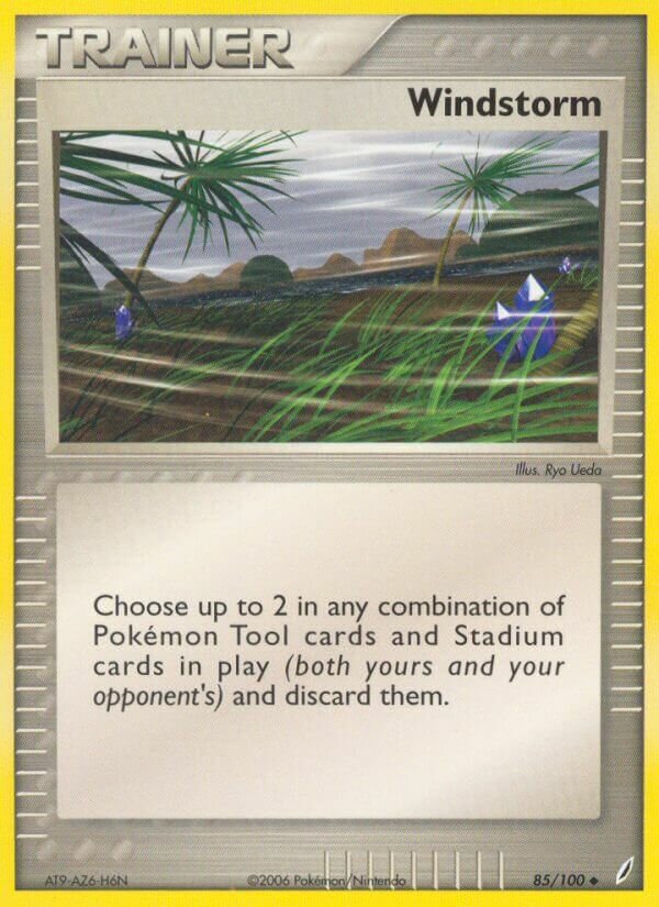 Windstorm 085/28 — WC Deck 2008 (Empotech) (English Pokémon TCG card)