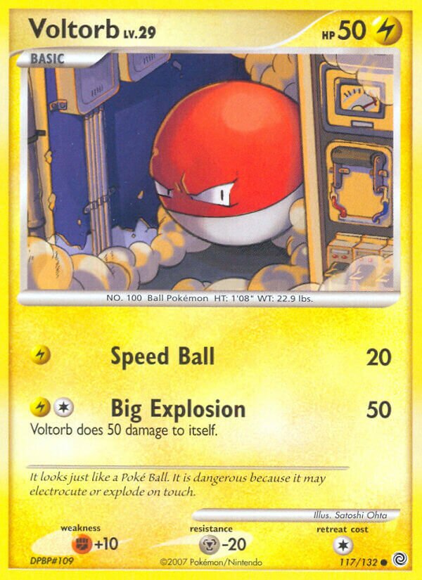Voltorb 011/20 — WC Deck 2008 (Intimidation) (English Pokémon TCG card)