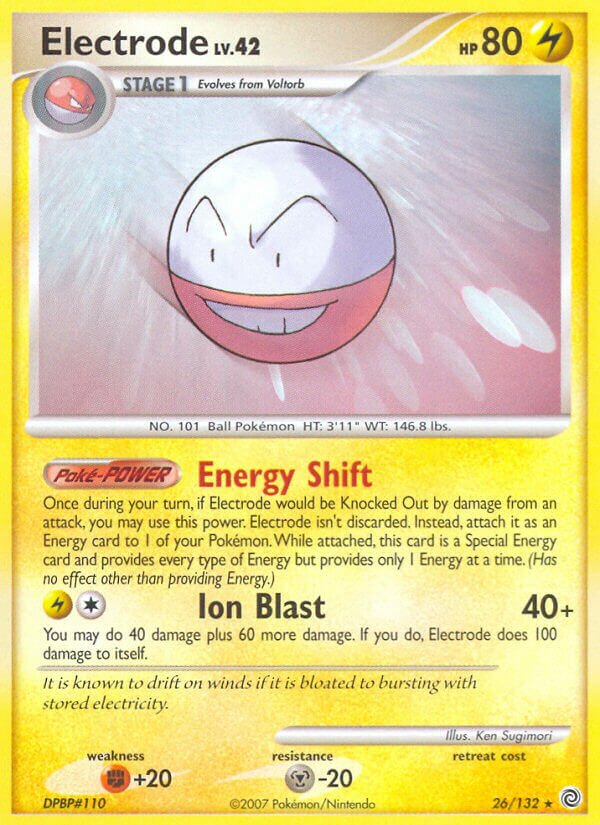 Electrode 026/20 — WC Deck 2008 (Intimidation) (English Pokémon TCG card)