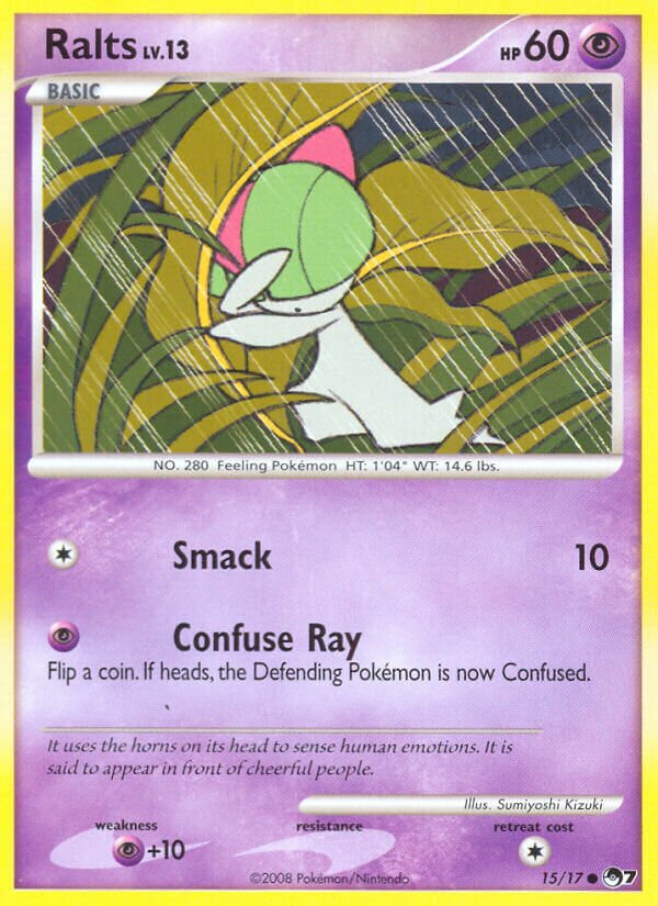 Ralts 015/27 — WC Deck 2008 (Psychic Lock) (English Pokémon TCG card)