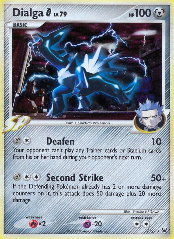 Dialga G 007/31 — WC Deck 2009 (Crowned Tiger) (English Pokémon TCG card)