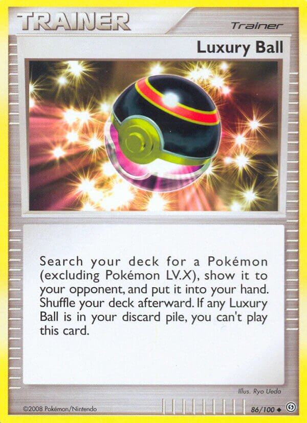 Luxury Ball 086/27 — WC Deck 2009 (Luxdrill) (English Pokémon TCG card)