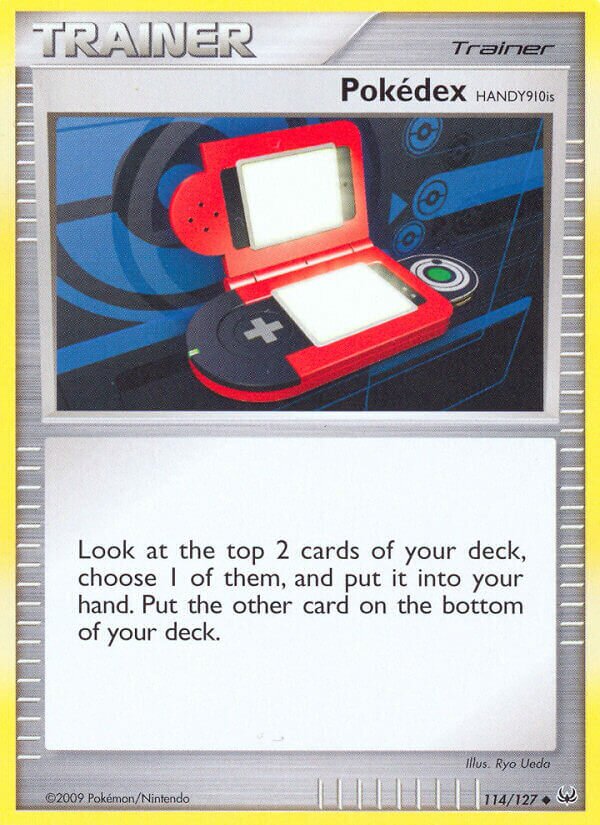 Pokédex HANDY910is 011/24 — WC Deck 2009 (Queengar) (English Pokémon TCG card)