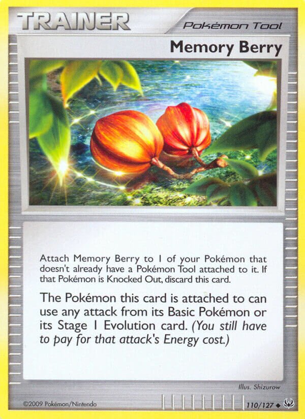 Memory Berry 011/27 — WC Deck 2009 (Stallgon) (English Pokémon TCG card)