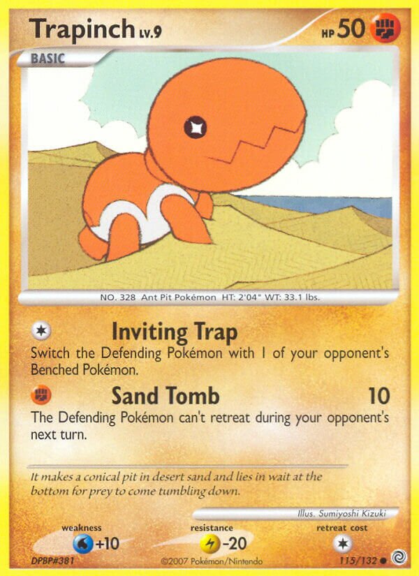 Trapinch 011/27 — WC Deck 2009 (Stallgon) (English Pokémon TCG card)
