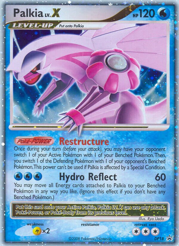 Palkia LV.X 018/27 — WC Deck 2009 (Stallgon) (English Pokémon TCG card)