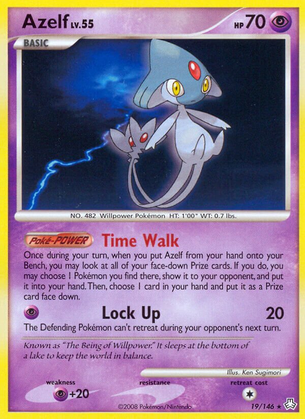 Azelf 019/27 — WC Deck 2009 (Stallgon) (English Pokémon TCG card)