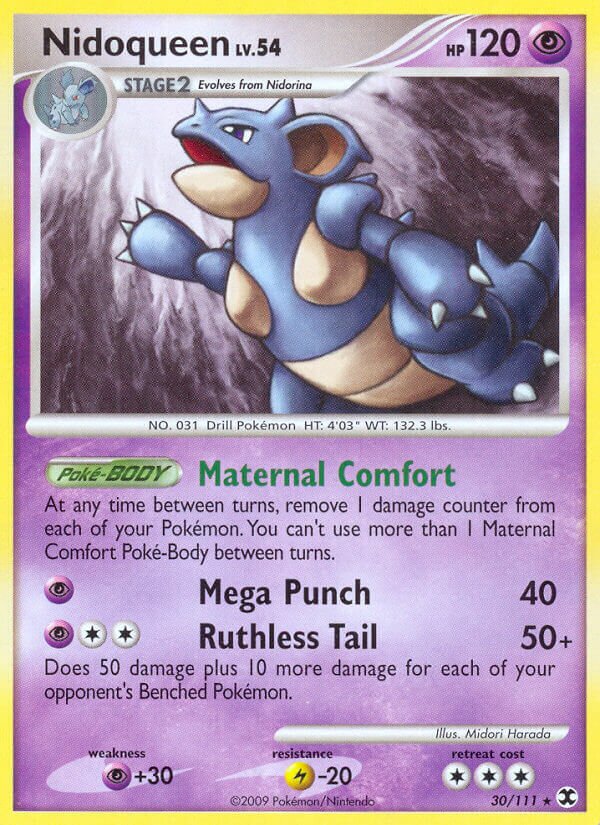 Nidoqueen 030/27 — WC Deck 2009 (Stallgon) (English Pokémon TCG card)