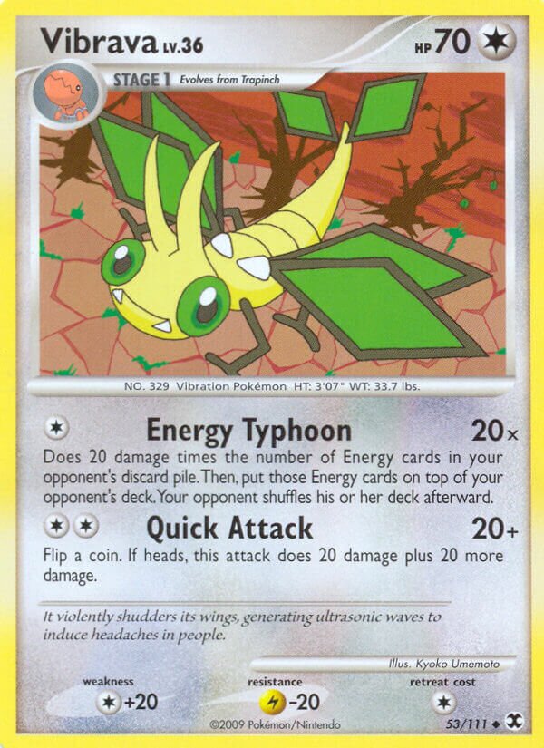 Vibrava 053/27 — WC Deck 2009 (Stallgon) (English Pokémon TCG card)