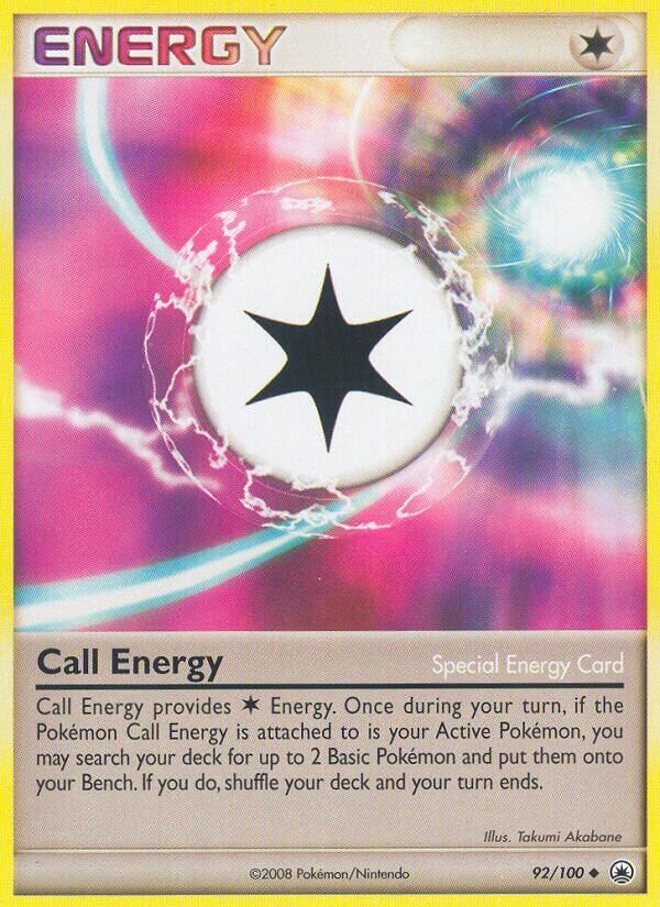 Call Energy 092/27 — WC Deck 2009 (Stallgon) (English Pokémon TCG card)