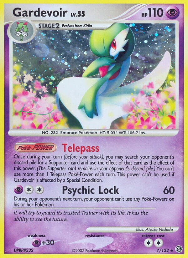 Gardevoir 007/32 — WC Deck 2010 (Boltevoir) (English Pokémon TCG card)
