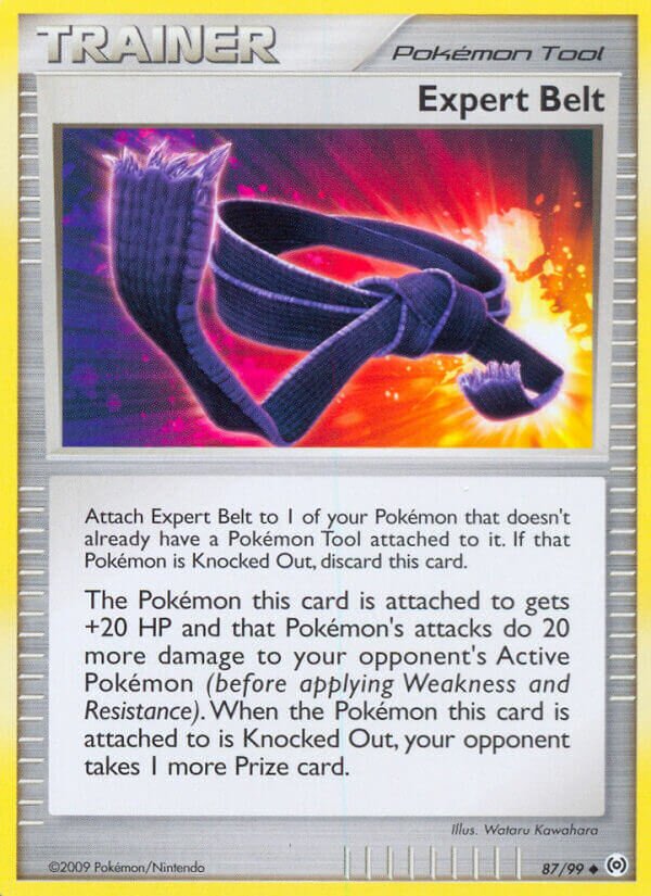 Expert Belt 087/32 — WC Deck 2010 (Boltevoir) (English Pokémon TCG card)