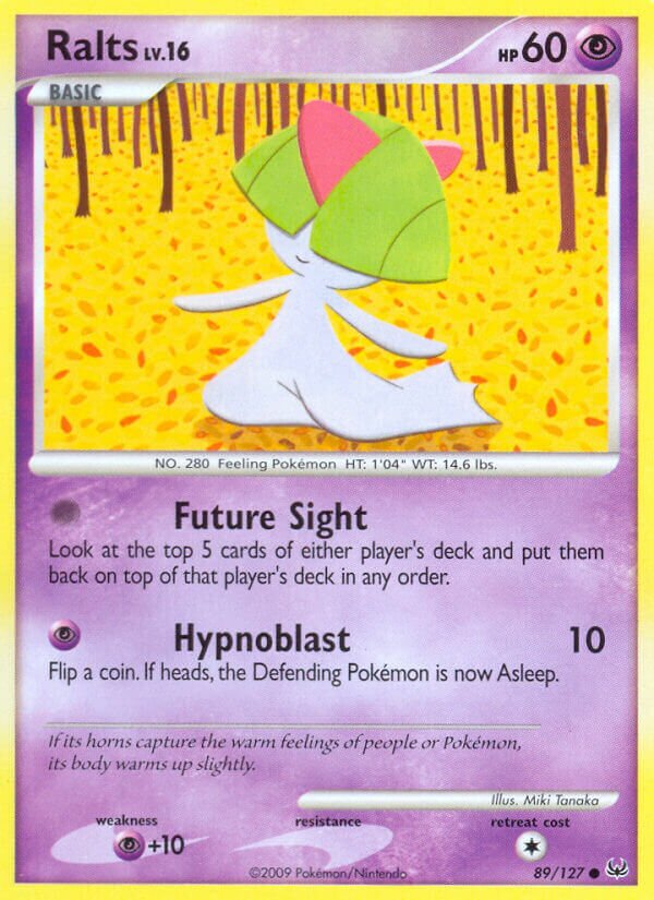 Ralts 089/32 — WC Deck 2010 (Boltevoir) (English Pokémon TCG card)