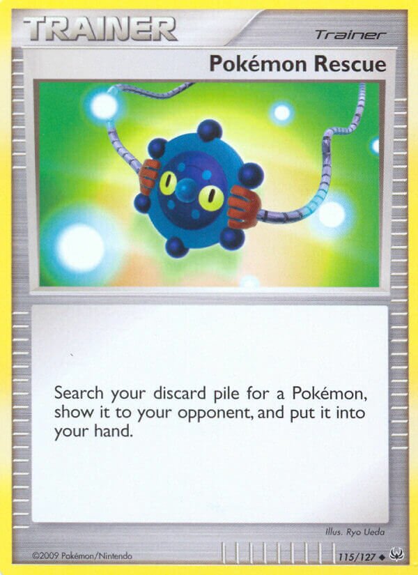 Pokémon Rescue 011/24 — WC Deck 2010 (Happy Luck) (English Pokémon TCG card)