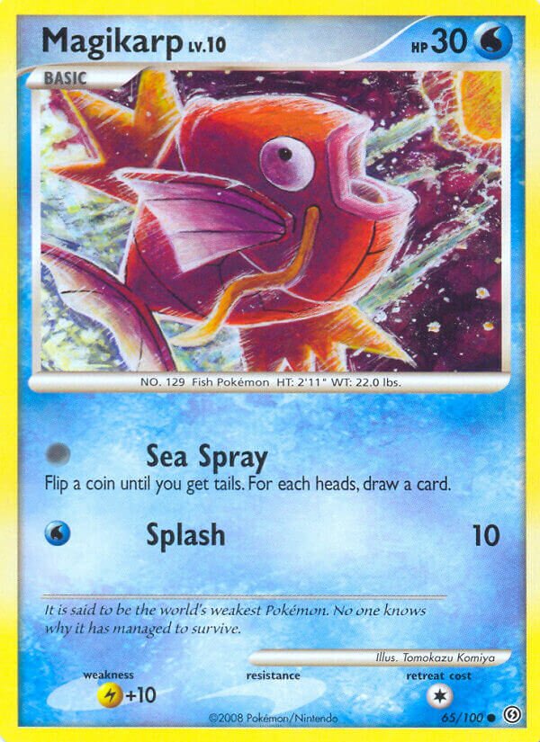 Magikarp 065/24 — WC Deck 2010 (Happy Luck) (English Pokémon TCG card)
