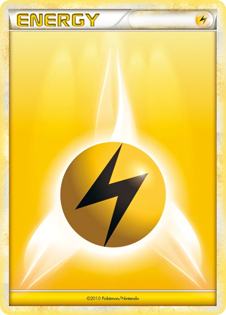 Lightning Energy 004/30 — WC Deck 2010 (Luxchomp Of The Spirit) (English Pokémon TCG card)