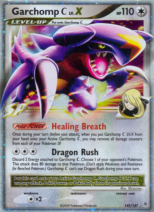 Garchomp C LV.X 014/30 — WC Deck 2010 (Luxchomp Of The Spirit) (English Pokémon TCG card)