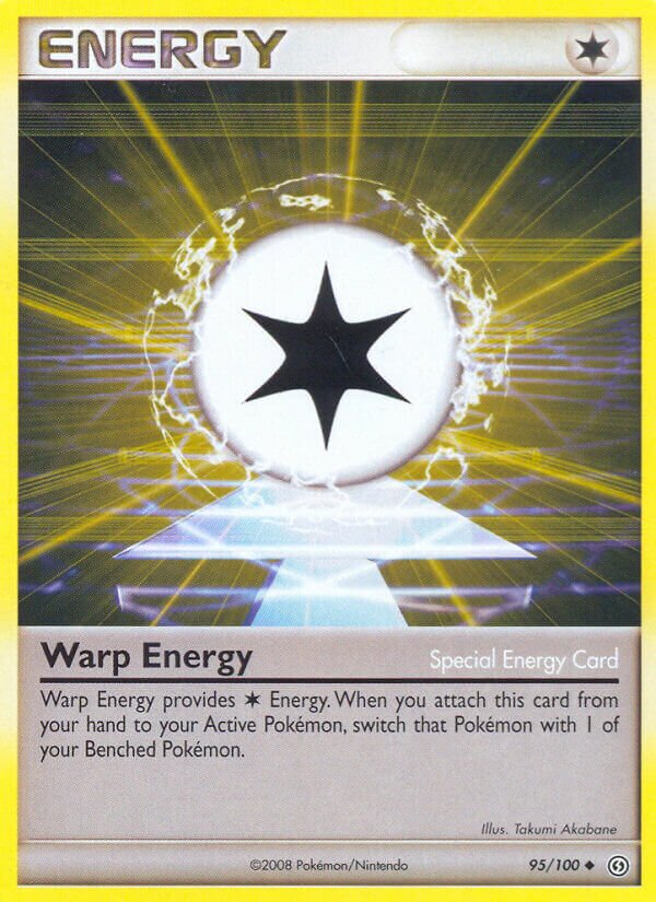 Warp Energy 095/30 — WC Deck 2010 (Luxchomp Of The Spirit) (English Pokémon TCG card)