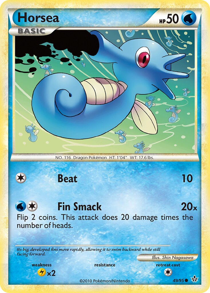 Horsea 049/21 — WC Deck 2011 (Megazone) (English Pokémon TCG card)