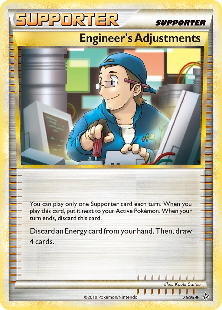 Engineer's Adjustments 075/19 — WC Deck 2011 (Reshiphlosion) (English Pokémon TCG card)