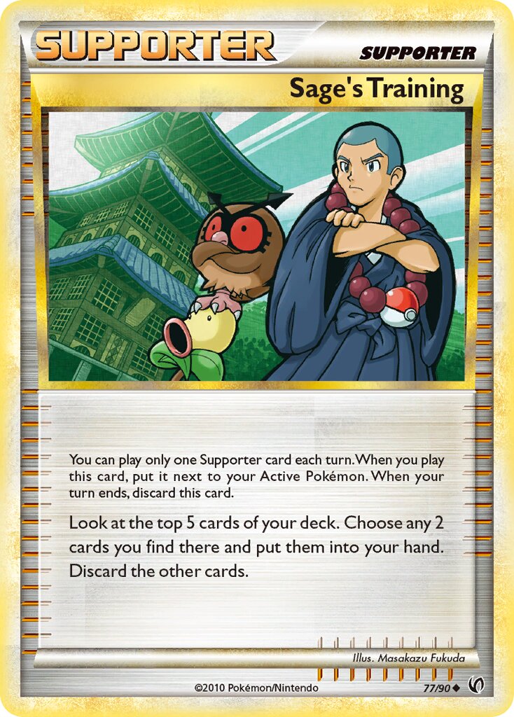 Sage's Training 077/19 — WC Deck 2011 (Reshiphlosion) (English Pokémon TCG card)