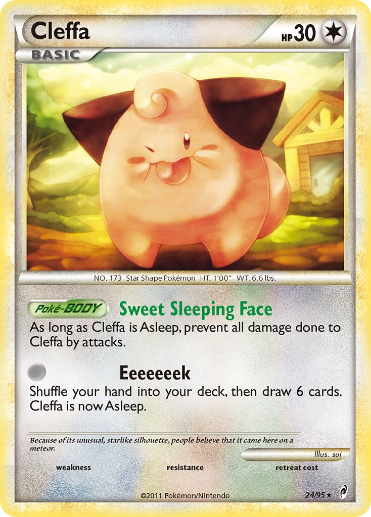 Cleffa 024/27 — WC Deck 2011 (The Truth) (English Pokémon TCG card)