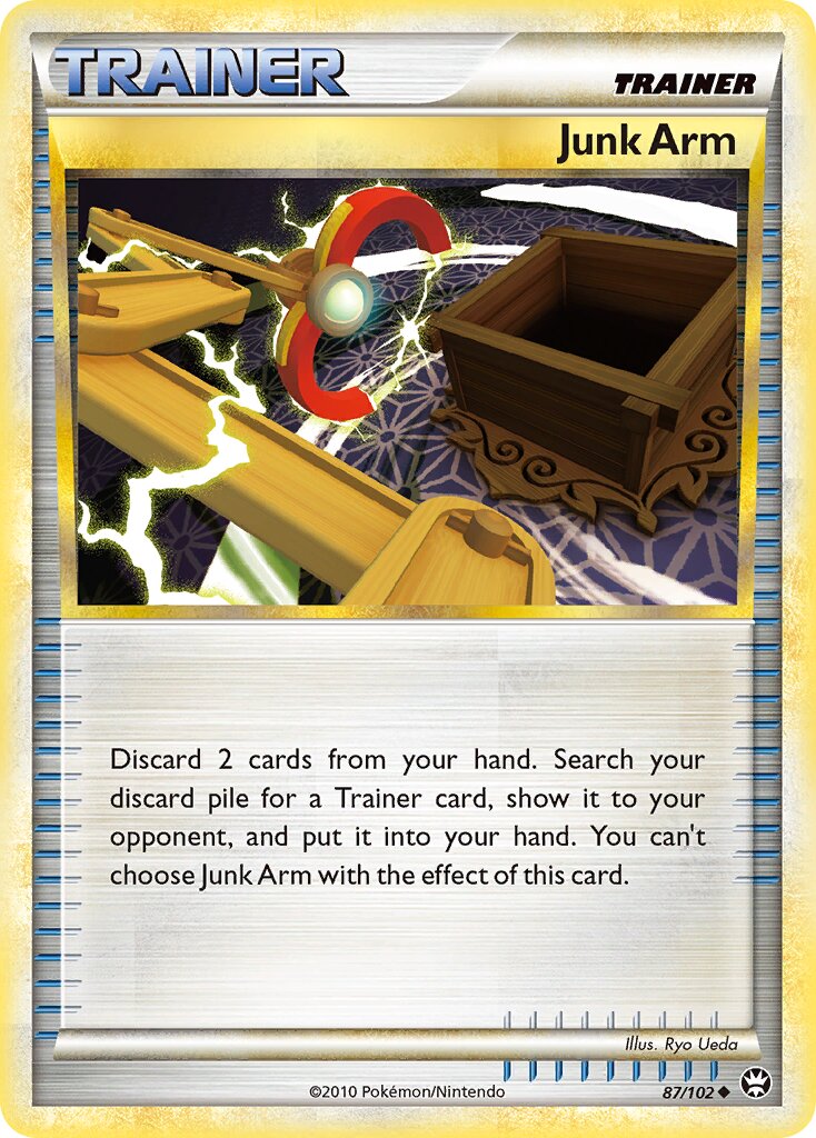 Junk Arm 087/22 — WC Deck 2011 (Twinboar) (English Pokémon TCG card)