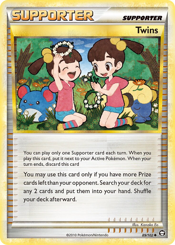 Twins 089/22 — WC Deck 2011 (Twinboar) (English Pokémon TCG card)