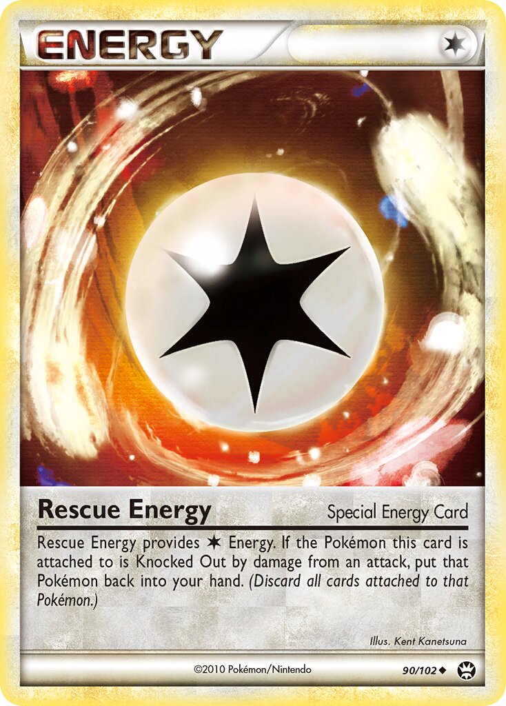 Rescue Energy 090/22 — WC Deck 2011 (Twinboar) (English Pokémon TCG card)