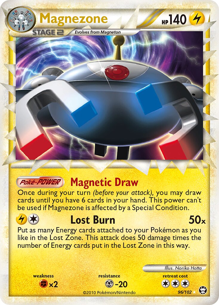 Magnezone 096/22 — WC Deck 2011 (Twinboar) (English Pokémon TCG card)