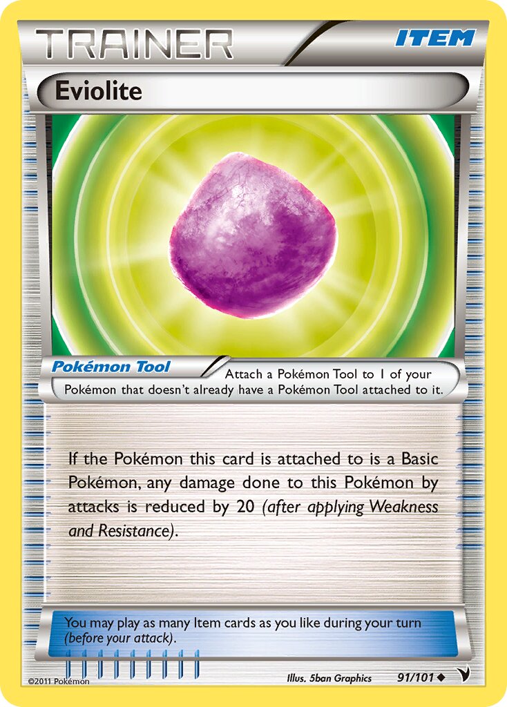 Eviolite 091/24 — WC Deck 2012 (CMT) (English Pokémon TCG card)