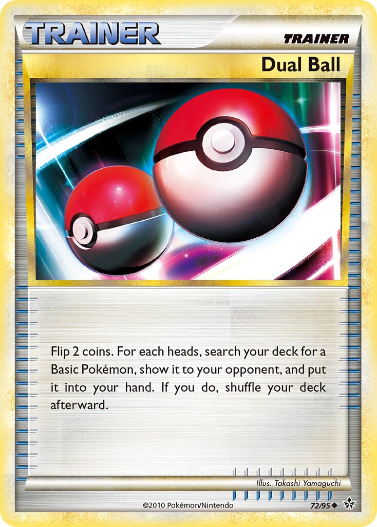 Dual Ball 072/22 — WC Deck 2012 (Pesadelo Prism) (English Pokémon TCG card)