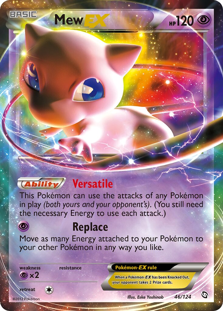 Mew-EX 046/26 — WC Deck 2013 (American Gothic) (English Pokémon TCG card)