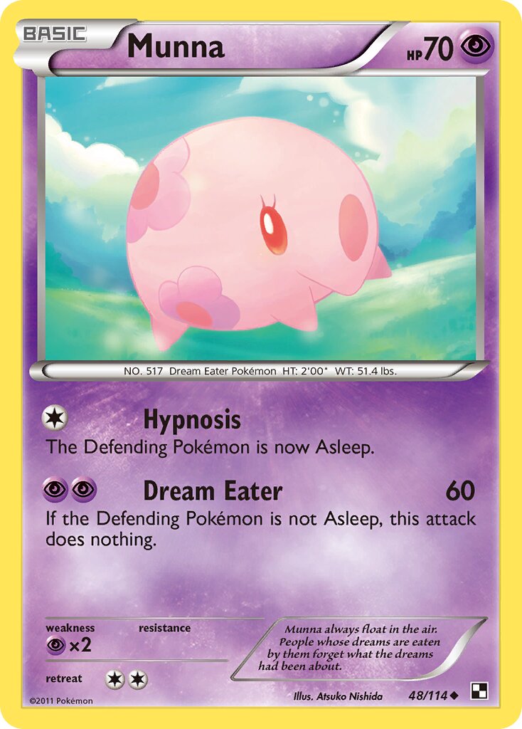 Munna 048/26 — WC Deck 2013 (American Gothic) (English Pokémon TCG card)