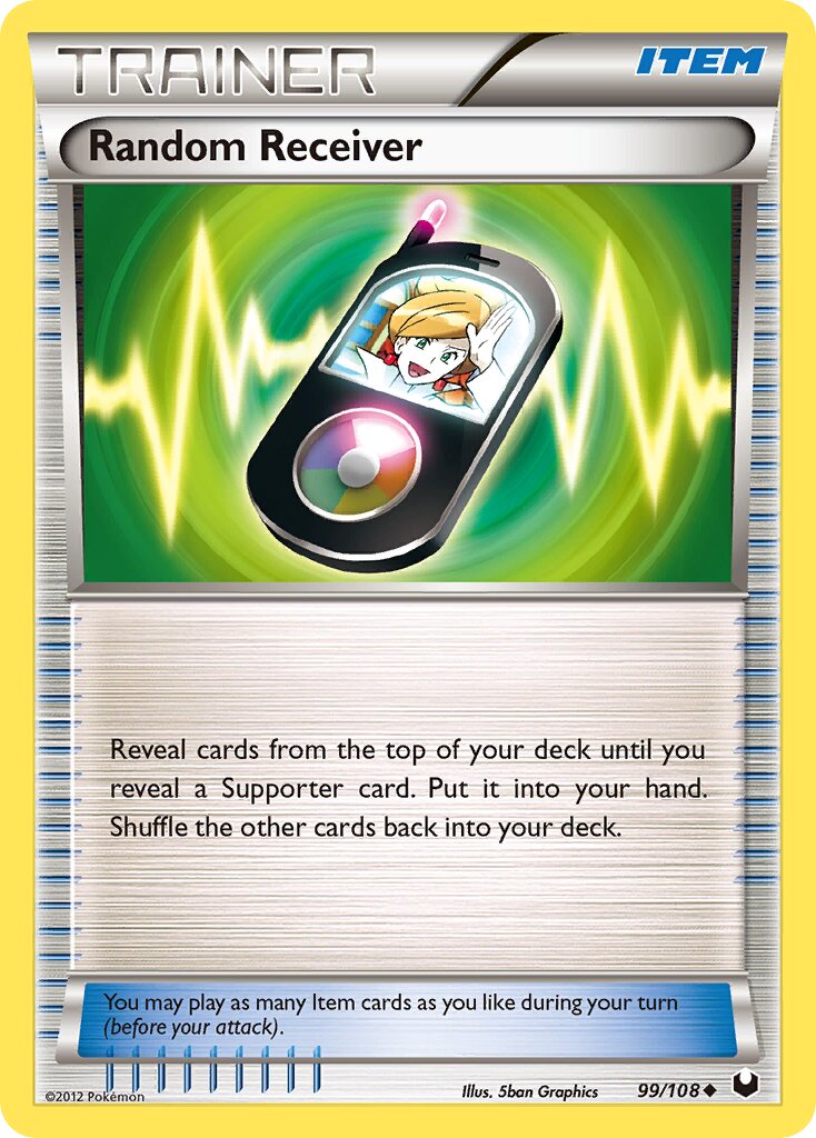 Random Receiver 099/20 — WC Deck 2013 (Darkrai) (English Pokémon TCG card)