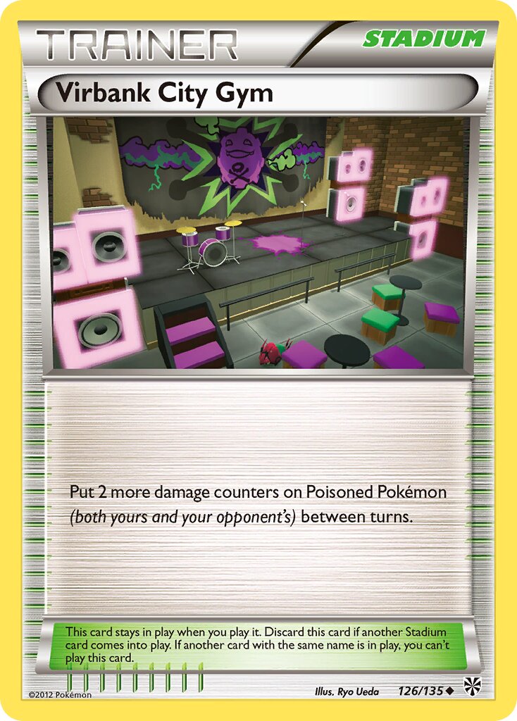 Virbank City Gym 012/22 — WC Deck 2013 (Ultimate Team Plasma) (English Pokémon TCG card)
