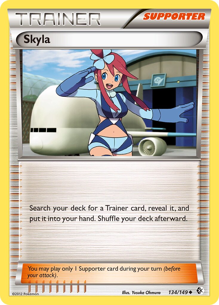 Skyla 013/22 — WC Deck 2013 (Ultimate Team Plasma) (English Pokémon TCG card)