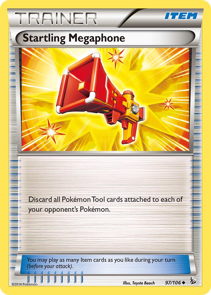Startling Megaphone 097/29 — WC Deck 2014 (Crazy Punch) (English Pokémon TCG card)