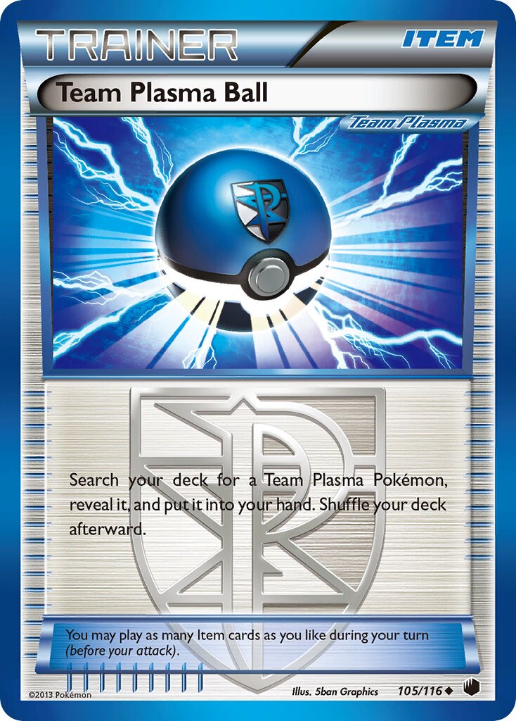 Team Plasma Ball 010/23 — WC Deck 2014 (Plasma Power) (English Pokémon TCG card)