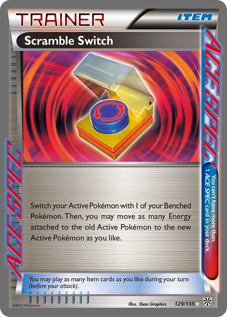 Scramble Switch 012/23 — WC Deck 2014 (Plasma Power) (English Pokémon TCG card)
